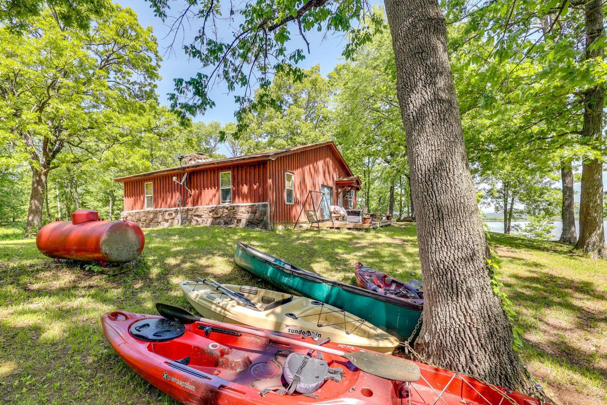 Rural Arkansas Vacation Rental With Lake Access Scranton 外观 照片